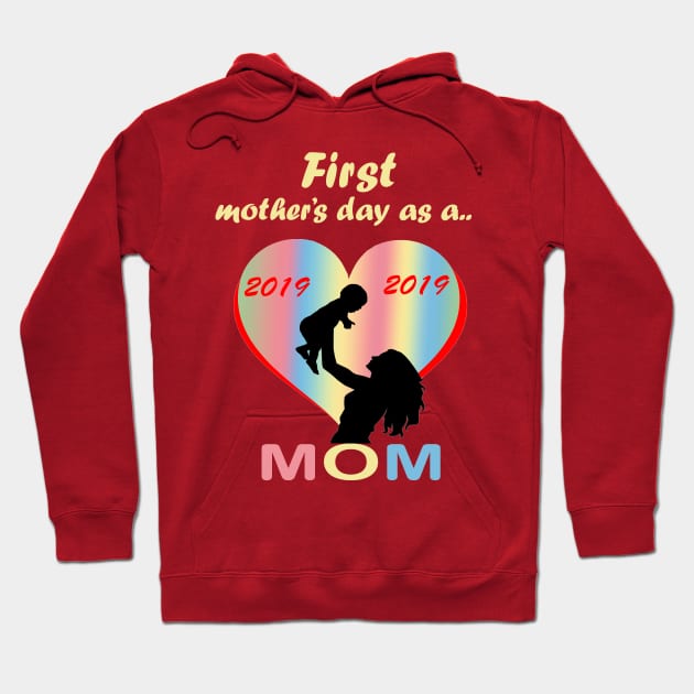 Mummy's first mother's day t-shirt Hoodie by sayed20